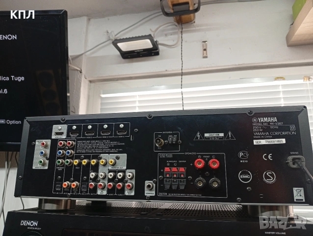 5.1 канален ресивър Yamaha rx-v 367, снимка 7 - Ресийвъри, усилватели, смесителни пултове - 54330149
