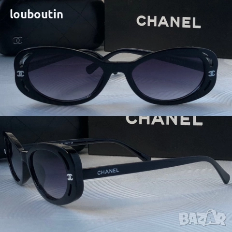 Дамски слънчеви очила елипса овални черно