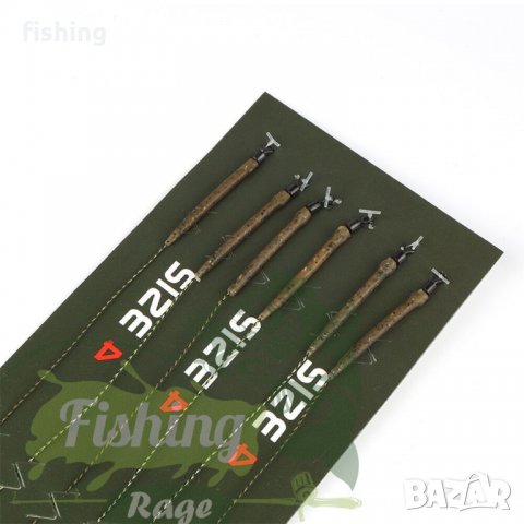 Промо Готови монтажи за шаран 4/6/8 номер  W.P.E, снимка 5 - Такъми - 33828994