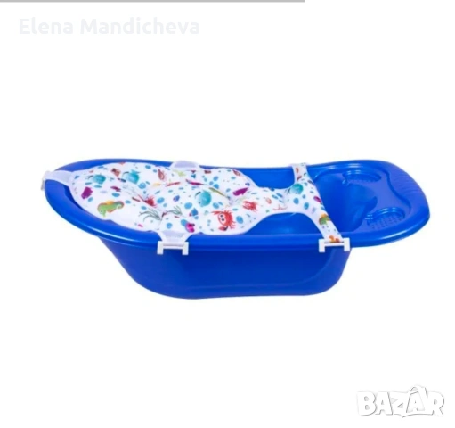SEVI BABY Подложка мрежа за къпане баня корито бебе новородено стойка, снимка 3 - За банята - 54245821