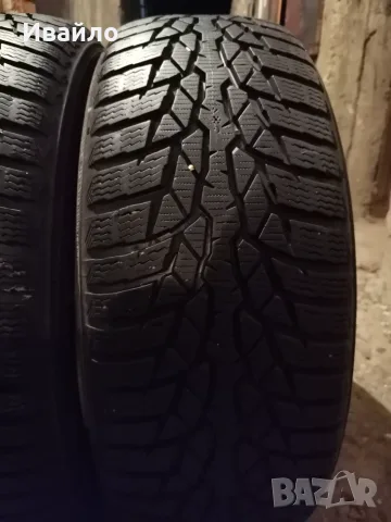 Продавам 2 броя зимни гуми 205.60.16 на 1 сезон дот 2021 Nokian , снимка 2 - Гуми и джанти - 56225674
