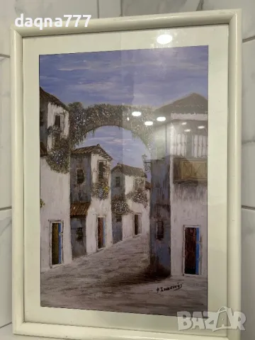 Картина от 60 -те години, снимка 3 - Картини - 49406003