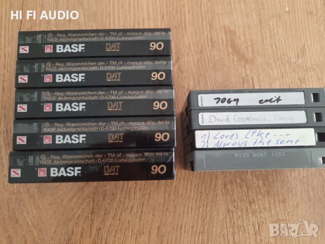 BASF 90-минутна аудио DAT касета с метална формула , снимка 2 - Аудио касети - 42432318