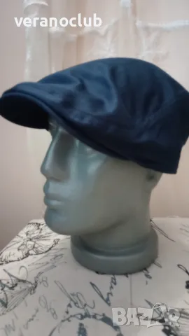 Мъжки летен каскет Син деним , снимка 2 - Шапки - 50174971