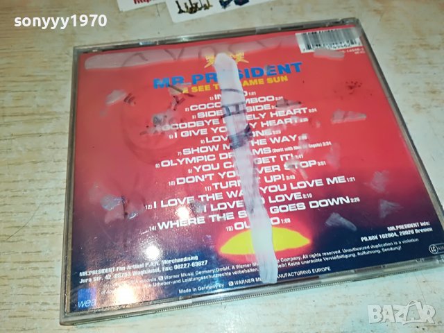 MR.PRESIDENT-CD 0909221548, снимка 11 - CD дискове - 37950722