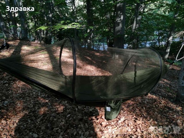 Хамак с предпазна мрежа 200кг, снимка 10 - Къмпинг мебели - 29457597