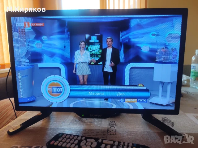 CROWN LED TV - 19118 кемпери, камиони 12v и 220v, снимка 12 - Телевизори - 51148504