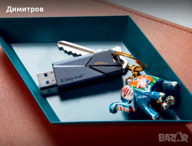 USB памет Kingston 128GB Portable USB 3.2 Gen 1 DataTraveler Exodia Onyx, снимка 4 - USB Flash памети - 50048081