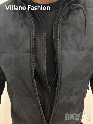 Мъжко зимно яке с качулка, снимка 2 - Якета - 52255722