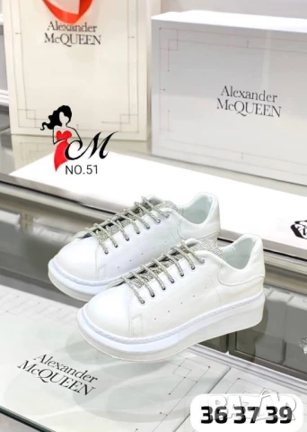 дамски маратонки Alexander Mcqueen chanel , снимка 4 - Маратонки - 51207991