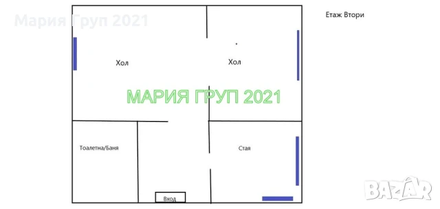 !!!ТОП ОФЕРТА!!!Продавам Масивна Двуетажна Къща в село Бодрово област Хасково!!!, снимка 5 - Къщи - 51214810