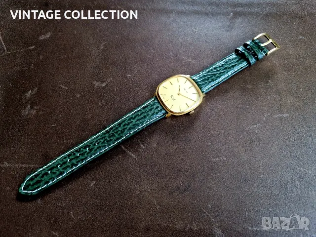 AVIA Швейцарски Мрханичен Чадовник SWISS MADE Позлатен 17 Jewels, снимка 5 - Антикварни и старинни предмети - 47842816