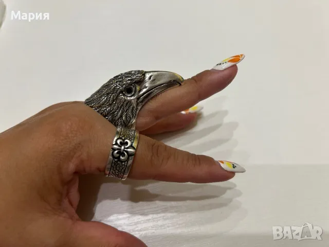 Мъжки и дамски сребърни пръстени, снимка 7 - Други - 39553968