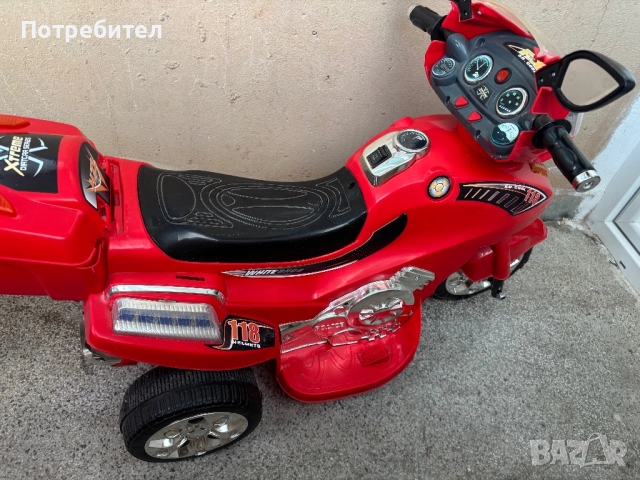 Детски Акумулаторен мотор за деца със звуци и светлини, снимка 2 - Детски велосипеди, триколки и коли - 51466267