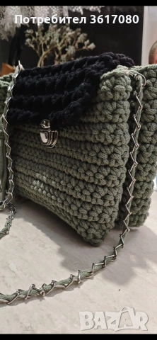 Стилна и уникална чанта, изработена на една кука от висококачествена    , снимка 2 - Чанти - 53916936