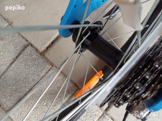 Продавам колела внос от Германия  детски алуминиев мтв велосипед PARALAX 20 INTERBIKE преден и заден, снимка 6 - Велосипеди - 30580141