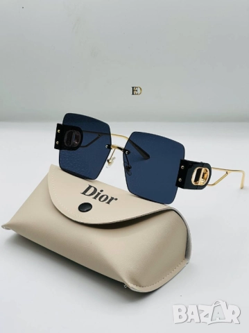 очила с черен обикновен калъф и ув защита christian dior fendi versace, снимка 4 - Слънчеви и диоптрични очила - 51456593