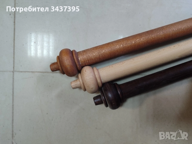 Дървени корнизи за пердета, снимка 2 - Пердета и завеси - 52333779