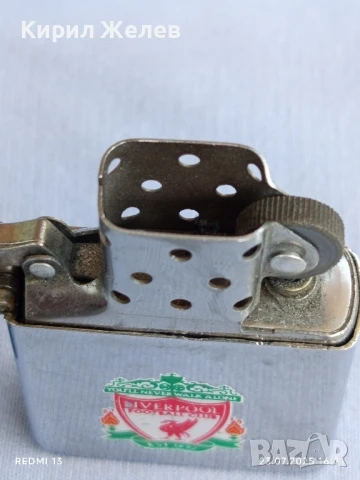 Метална запалка с логото на футболен клуб Ливърпул за КОЛЕКЦИЯ ДЕКОРАЦИЯ 57291, снимка 6 - Колекции - 51118522