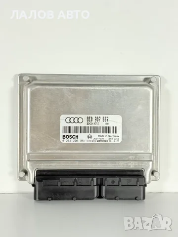Компютър Двигател Ауди А4 Б6 2.0 Бензин (00-04г) Computer Dvigatel AUDI A4 B6 OEM: 8E0907557