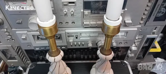 Комплект свещници , снимка 6 - Антикварни и старинни предмети - 49832348