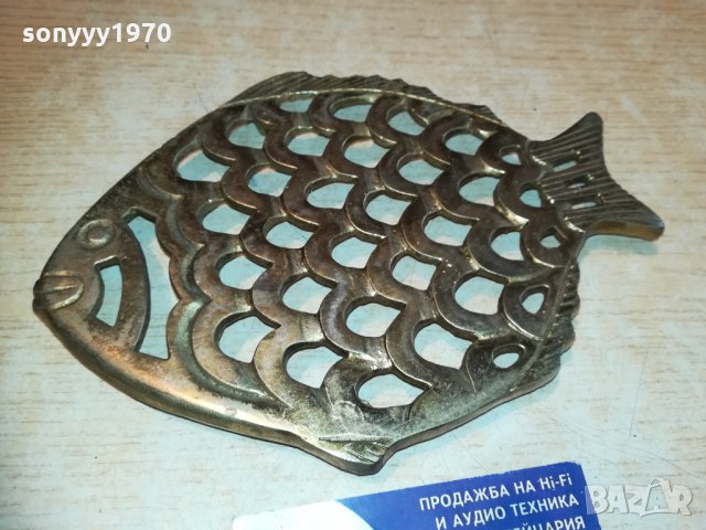 риба-taiwan-мед/месинг-внос france 1810201138, снимка 1 - Колекции - 30460305