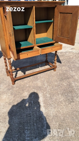 Ретро шкаф масив №117, снимка 10 - Шкафове - 52439532