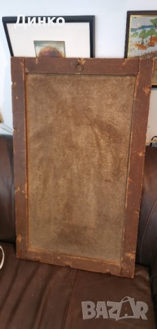  Икона масло върху платно 51-85см. 19век., снимка 13 - Антикварни и старинни предмети - 39800005