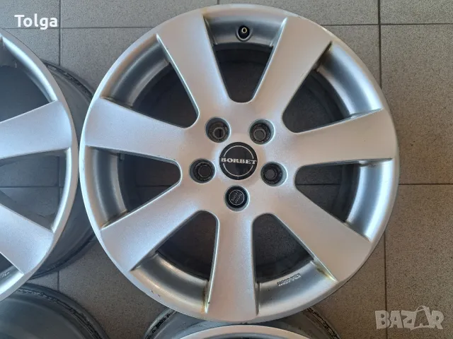 Алуминиеви джанти Borbet 17 5x112, снимка 4 - Гуми и джанти - 50131586