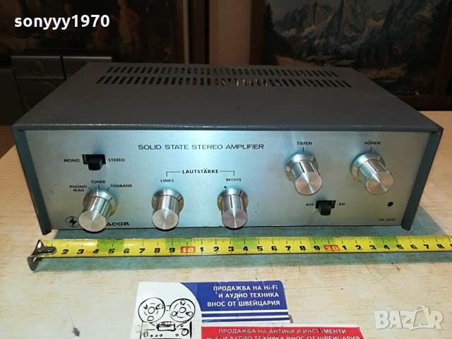 monacor stereo amplifier-germany 1608211228, снимка 5 - Ресийвъри, усилватели, смесителни пултове - 33829043