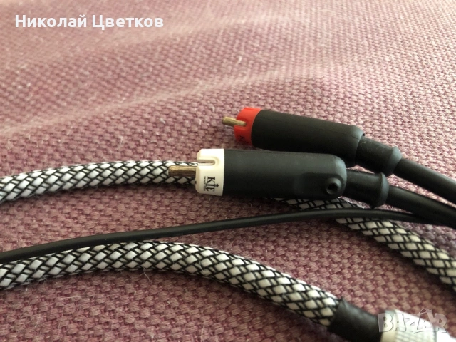 Gothic Audio- грамофонен кабел 5pin / RCA, снимка 3 - Грамофони - 54178386