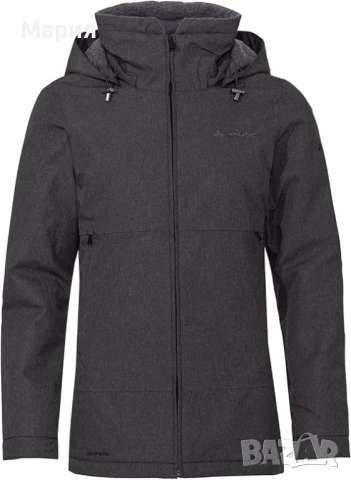 топло дамско яке, VAUDE, размер XL/44, цвят-сив