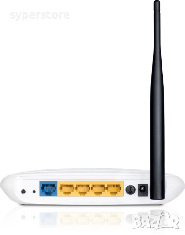 Рутер безжичен Router TP-Link TL-WR740N  150Mbps, снимка 2 - Рутери - 51081290