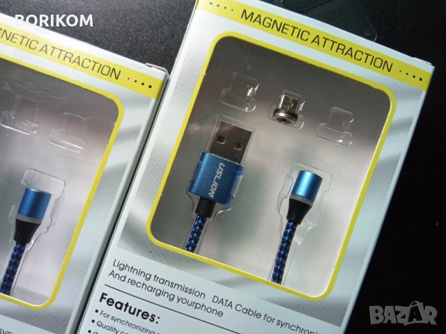 Магнитни кабели за зареждане на телефони на топ цени! , снимка 17 - USB кабели - 29541465