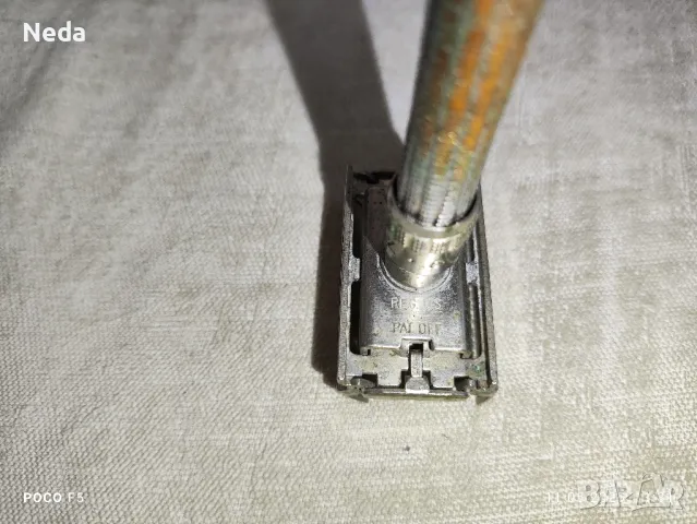 Стара самобръсначка Gillette USA, снимка 4 - Антикварни и старинни предмети - 50239735