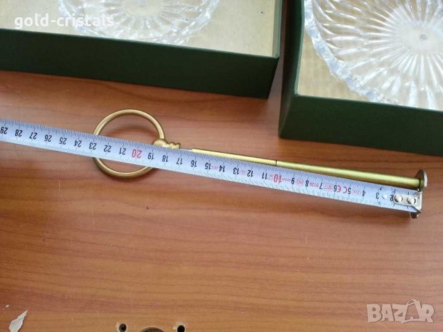 Кристален поднос на два етажа, снимка 5 - Антикварни и старинни предмети - 30149681