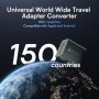 Нов Универсален Пътуване Адаптер: Мощен, Компактен, Световна Съвместимост, снимка 7