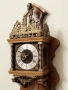 Антикварен стенен холандски часовник - Franz Hermle Атлас , снимка 4