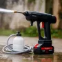 Акумулаторна водоструйка 24V – Пистолет за миене с LCD дисплей и 4 режима, снимка 2