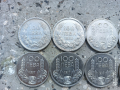 Лот от 10 броя по 100 лева от 1930, 1934 1937 година сребро, снимка 8