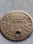 Сребърна монета 2 реала 1723г. Филип пети Сеговия Испания 13683, снимка 10