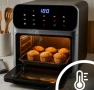 AIR FRAYER 2 в 1, XXL - 8,5 литра, 1350W, снимка 4
