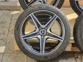 5х112 18 Джанти Mercedes AMG Оригинални C Class w205 Спорт Пакет Ц, снимка 6