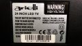 Arielli LED2415FHD със счупена матрица ,MP24S-CX REV:1.0 ,T.ЕMЕ380.61 ,MS10IR.22 CF ,M240HTN01.2, снимка 3