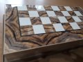 50*50 см луксозна дървена табла за ценители и поле за шах   , снимка 1 - Шах и табла - 31085471
