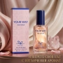 YOUR WAY – Нежен флорален парфюм с бели цветя и ванилова мекота 22 мл, снимка 6