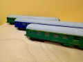 Пътнически вагони HO 1:87 Tempo Yugoslavia влак, снимка 5