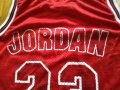 Michael Jordan Chicago Bulls №23 баскетболна тениска винтидж размер М, снимка 11