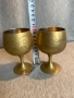 месингови гравирани чаши , снимка 2