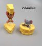 2 бр Том и Джери пластмасови фигурки играчки за игра и украса на торта пластмасова фигурка, снимка 6